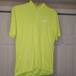 #130 3/$18 - Performance Yellow Bike jersey Size Medium